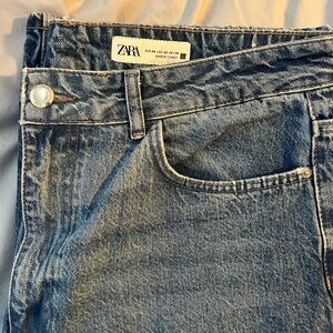Zara Classic Blue Denim Pants